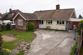 Block driveway