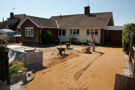 Block driveway