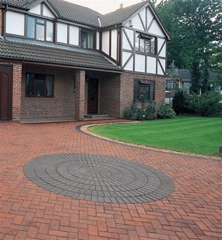 Driveway block paving