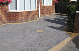 Block driveway